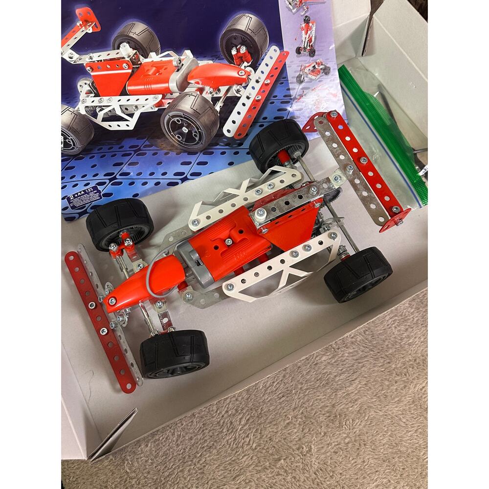 Erector Motorized Building Set 20 Models Meccano STEM Kit w Box - Picture 4 of 6
